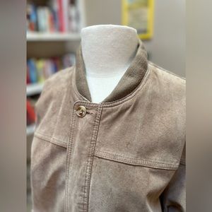 Vintage Sueded Leather Jacket